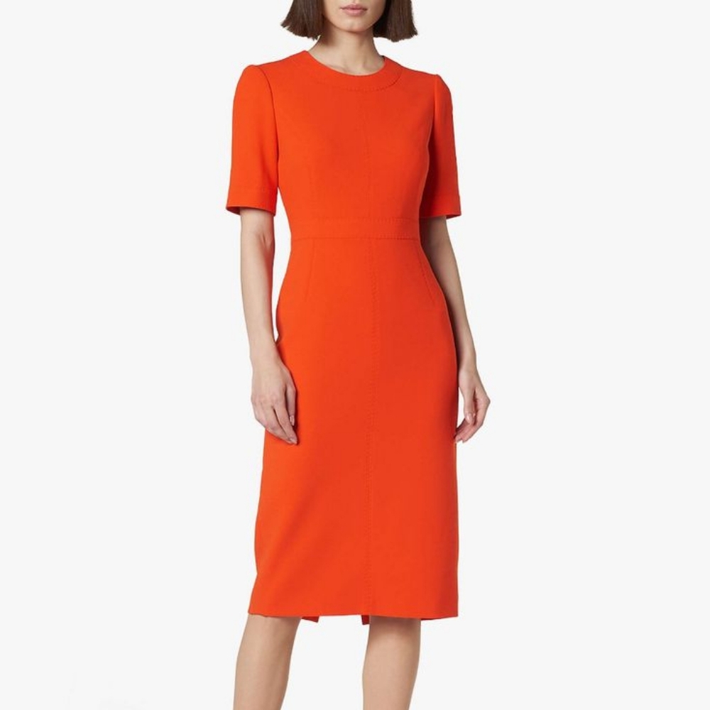 🍊Orange Shift Dress